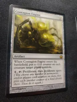 Contagion Engine 145 Scars of Mirrodin NM Magic The Gathering MTG TCG Rare - Image 2