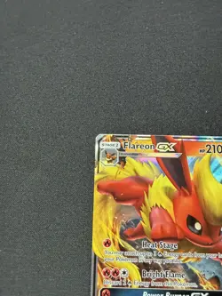 Pokemon TCG Flareon GX SM Black Star Promo SM171 Holo Promo NM - Image 3