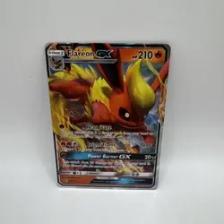 Pokemon TCG Flareon GX Black Star Promo SM171 Holo - Image 1