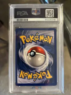 1999 Pokemon Raichu Shadowless Holo Base Set 14/102 PSA 8 - Image 5