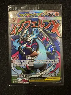 SEALED Mega Charizard x EX 023 + Oricorio 024 - Charizard UPC Blackstar Promo - Image 1