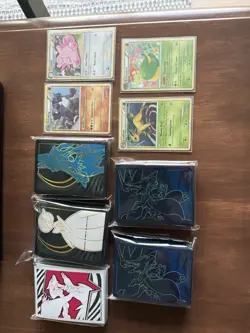 Pokemon TCG Lot Of 4 Vintage And ETB Card Sleeve Lot Of 5 - Custom Listing - Image 1