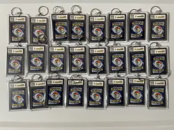 Pokemon TCG PSA Card Acrylic Mini Keychain Lot Of 24 CUSTOM - Pikachu Charizard - Image 4