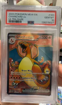 Charizard ex 183/165 Pokemon Scarlet & Violet 151 Holo PSA 10 - Image 2