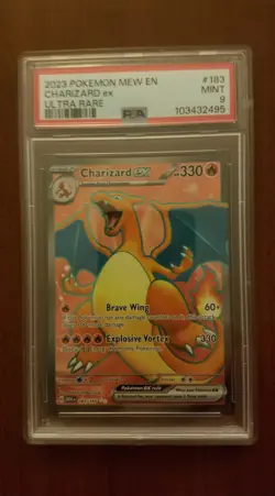 Charizard ex 183/165 Pokemon Scarlet & Violet 151 Full Art UR Holo PSA 10 - Image 1