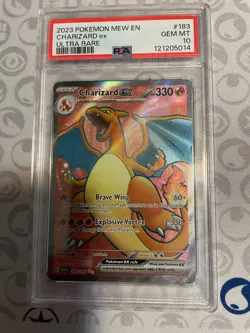 Pokemon SV Scarlet & Violet 151 Charizard ex 183/165 PSA 10 GEM MINT! - Image 1