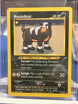 HOUNDOUR 43/105 - Neo Destiny - 1995-2000 - VINTAGE WotC Pokemon CARD - NM/M - Image 1