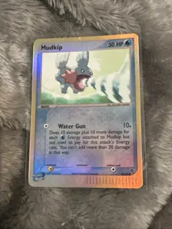 Pokemon Mudkip EX Dragon TCG Reverse Holo Common Card 65/97 Vintage - Image 1