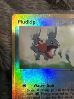 Pokemon Mudkip EX Dragon TCG Reverse Holo Common Card 65/97 Vintage - Image 3