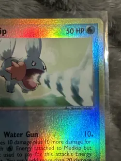 Pokemon Mudkip EX Dragon TCG Reverse Holo Common Card 65/97 Vintage - Image 4