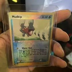 Pokemon TCG Mudkip EX Dragon 65/97 Reverse Holo Mint NEVER PLAYED - Image 1