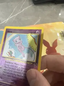 Pokemon TCG - Mew - 1/18 Southern Islands - Reverse Holo - Lightly Played - Image 5