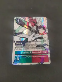 Digimon Card Game - Dan Yuki e Kanan Yuki BT24-085 SP - Image 1