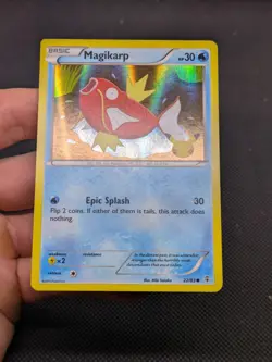 Pokemon Card Magikarp 22/83 Holo Generations 20th Anniversary LP-NM - Image 3