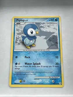 Pokemon Card Piplup (93/130) Diamond and Pearl Common Non-Foil - Image 1