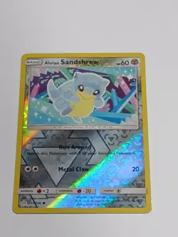 Alolan Sandshrew 137/236 - Cosmic Eclipse Reverse Pokemon Holo Foil Nice! - Image 1