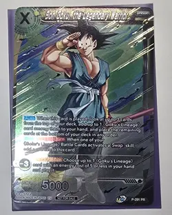 Son Goku, The Legendary Warrior P-291 PR FOIL Dragon Ball Super Card Promo NM/M - Image 1