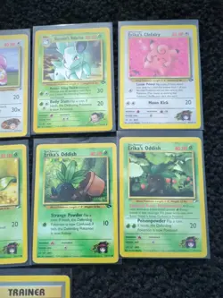 9 Vtg Pokemon TCG - Gym Heros / Gym Challenge Card Lot - WoTC LP/NM Condition - Image 3