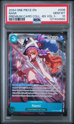 2024 Nami (Best Selection Vol. 1-) OP02-036 One Piece PSA 10 Gem Mint - Image 1