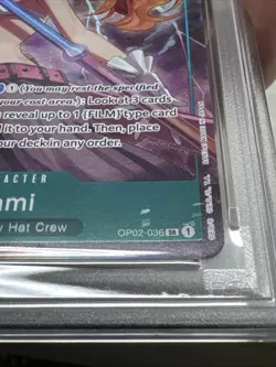 2024 Nami (Best Selection Vol. 1-) OP02-036 One Piece PSA 10 Gem Mint - Image 4