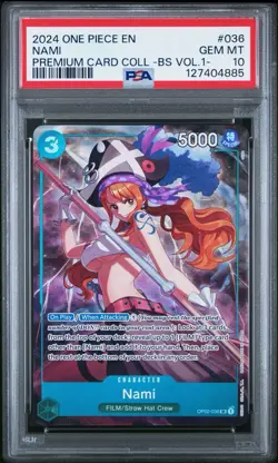2024 Nami (Best Selection Vol. 1-) OP02-036 One Piece PSA 10 Gem Mint - Image 1