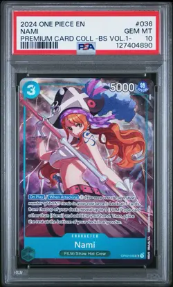 2024 Nami (Best Selection Vol. 1-) OP02-036 One Piece PSA 10 Gem Mint - Image 1