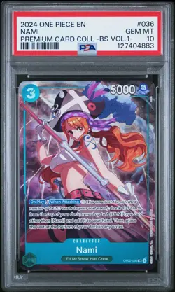2024 Nami (Best Selection Vol. 1-) OP02-036 One Piece PSA 10 Gem Mint - Image 1