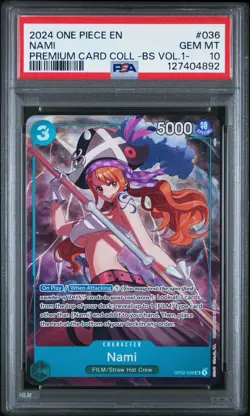 2024 Nami (Best Selection Vol. 1-) OP02-036 One Piece PSA 10 Gem Mint - Image 1
