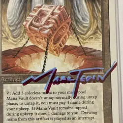 Shadow Signed By Artist - Mana Vault - Revised Edition - LP - Mark Tedin - - Image 4