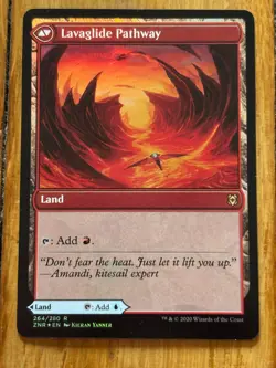 Riverglide Pathway - Lavaglide - Zendikar Rising - MTG - FOIL - 264/280 - Image 3