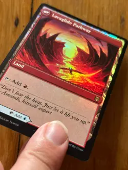 Riverglide Pathway - Lavaglide - Zendikar Rising - MTG - FOIL - 264/280 - Image 4