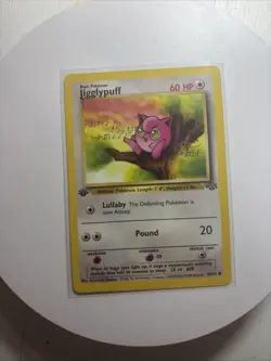 Jigglypuff 54/64 Jungle Regular First Edition Pokemon Vintage - Image 1