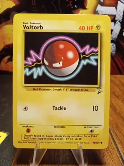 1999 Pokemon Base Set 2 Voltorb #98 - Image 1