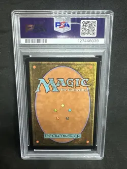 MTG Blood Moon 8th Edition Foil PSA 8 Near Mint 2 - Image 2