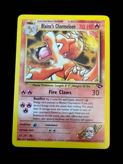 LP-NM Pokemon Card Gym Challenge Unlimited: Choose Your Card/Complete Your Set! - Image 3