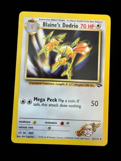 LP-NM Pokemon Card Gym Challenge Unlimited: Choose Your Card/Complete Your Set! - Image 4