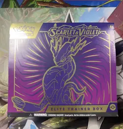 Pokemon Koraidon AND Miraidon Elite Trainer Box Scarlet Violet Base ETB SEALED - Image 4