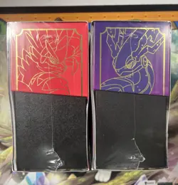 Pokemon Koraidon AND Miraidon Elite Trainer Box Scarlet Violet Base ETB SEALED - Image 5