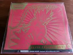 Pokemon TCG: Scarlet And Violet Base Set Elite Trainer Box ETB Koraidon Sealed - Image 3