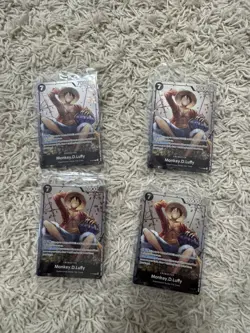 One Piece Monkey D. Luffy P-075 English Promo Tin Set Vol 2 Exclusive Sealed - Image 1