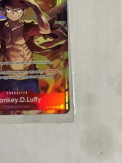 One Piece TCG Monkey D Luffy ST10-006 SR Treasure Booster Set Promo SEALED - Image 5
