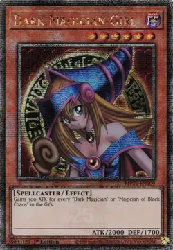 MP24-EN009 Dark Magician Girl Quarter Century Secret Rare YuGiOh NM Card - Image 1