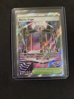 Battle Cage Stadium Trainer Pokemon 116/094 Phantasmal Flames Full Art - Image 1