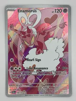 Pokemon TCG Enamorus 180/167 Illustration Rare Holo SV06:Twilight Masquerade NM - Image 1