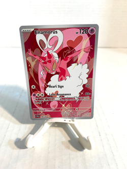Pokemon TCG Enamorus 180/167 Illustration Rare Holo SV06: Twilight Masquerade NM - Image 1