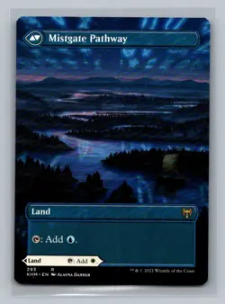 Hengegate Pathway Mistgate Pathway - Extended Art KHM MTG - Image 1