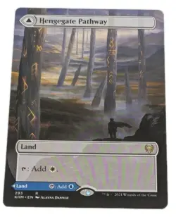 Hengegate Pathway/Mistgate Pathway (Borderless) #293 - MTG Kaldheim - Image 1