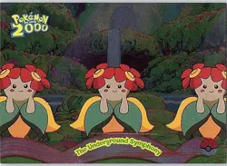 2000 Topps Pokemon The Movie 2000 #7 The Underground Symphony Foil Parallel - Image 1