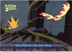 2000 Topps Pokemon The Movie 2000 #40 The Fall Of The Air-Ship Foil Parallel - Image 1