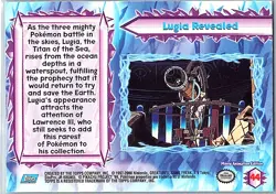 2000 Topps Pokemon The Movie 2000 #44 Lugia Revealed Foil Parallel - Image 2